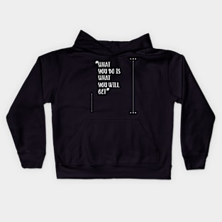 Inspirational Quote Kids Hoodie